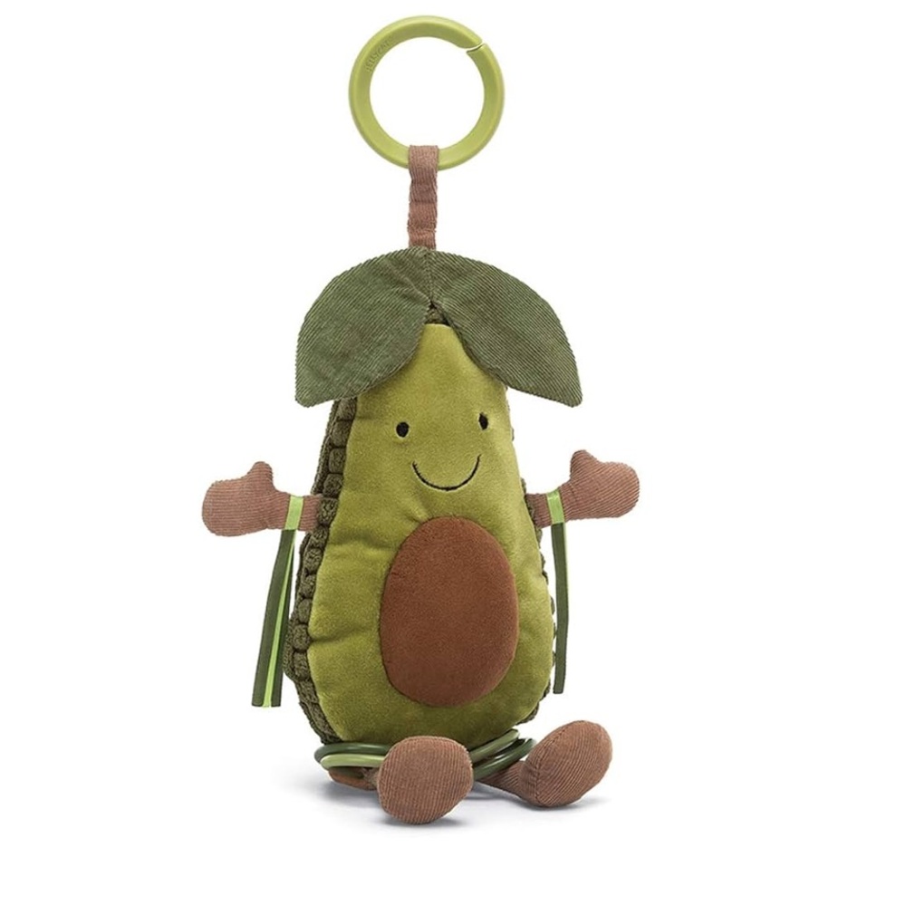 Jellycat Amuseables Avocado Baby Stroller Toy